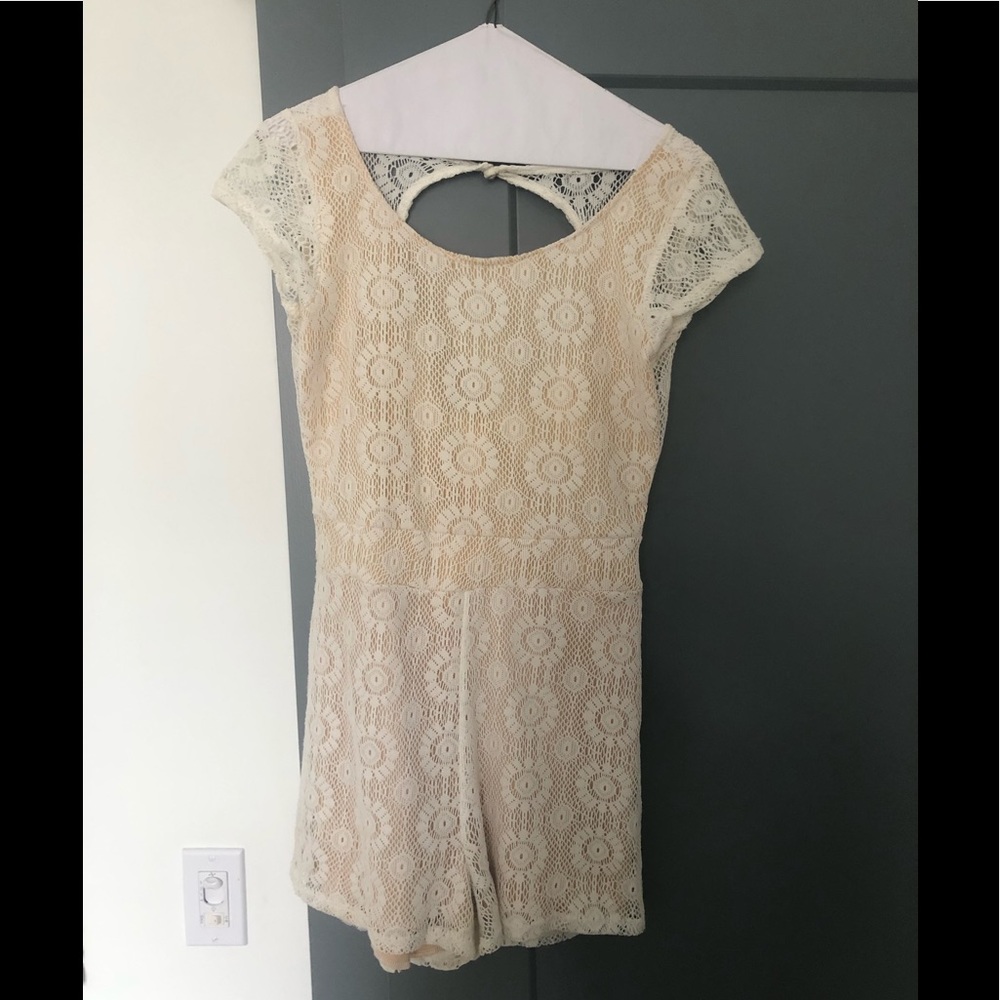 Lace romper